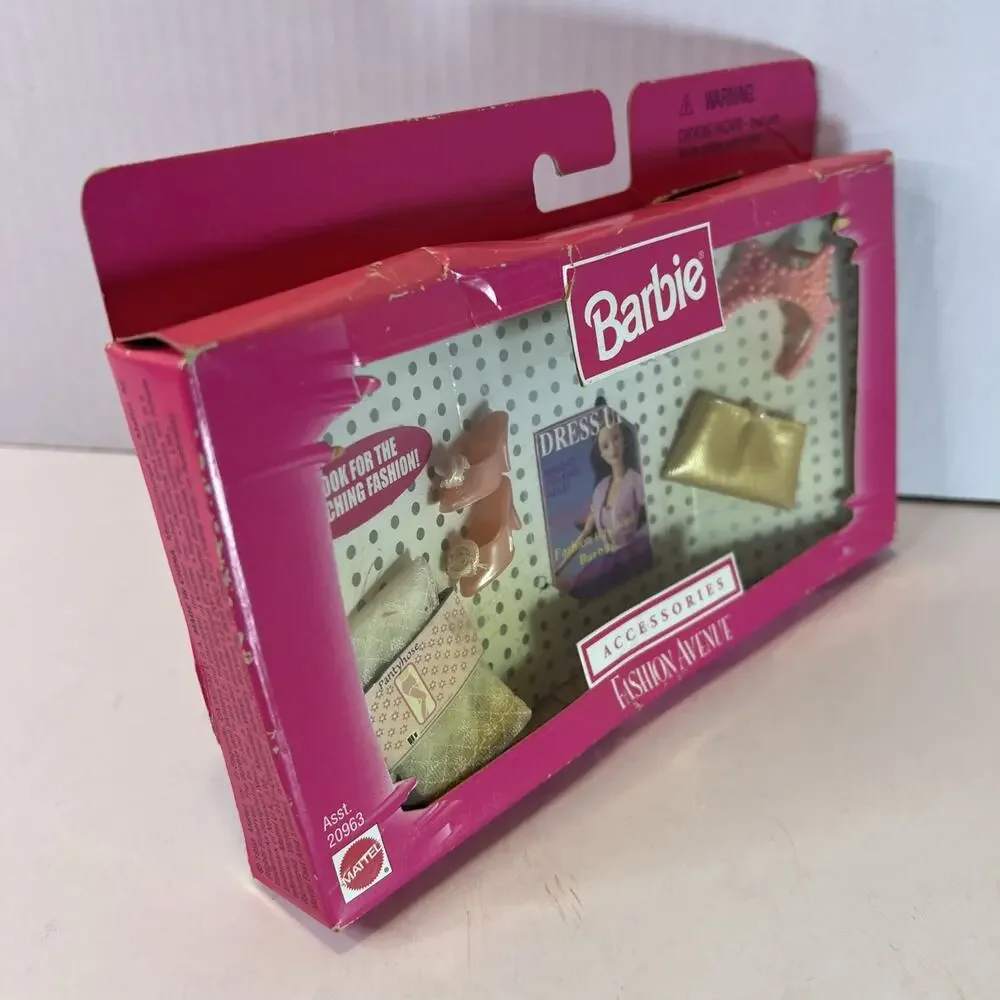 Mattel Barbie 1998 Fashion AVENUE Accessories SET#20963 - NEW IN BOX Shelf-ware
